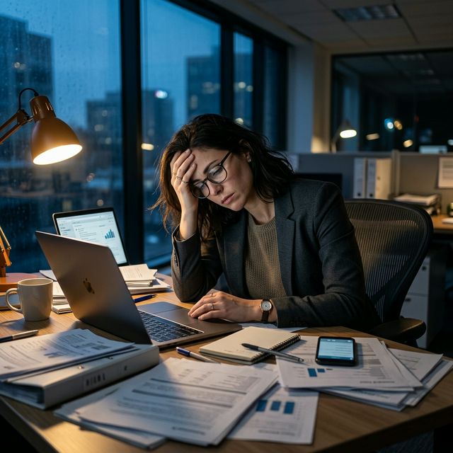 Estresse Normal ou Burnout? Quando o Trabalho Fica Pesado Demais